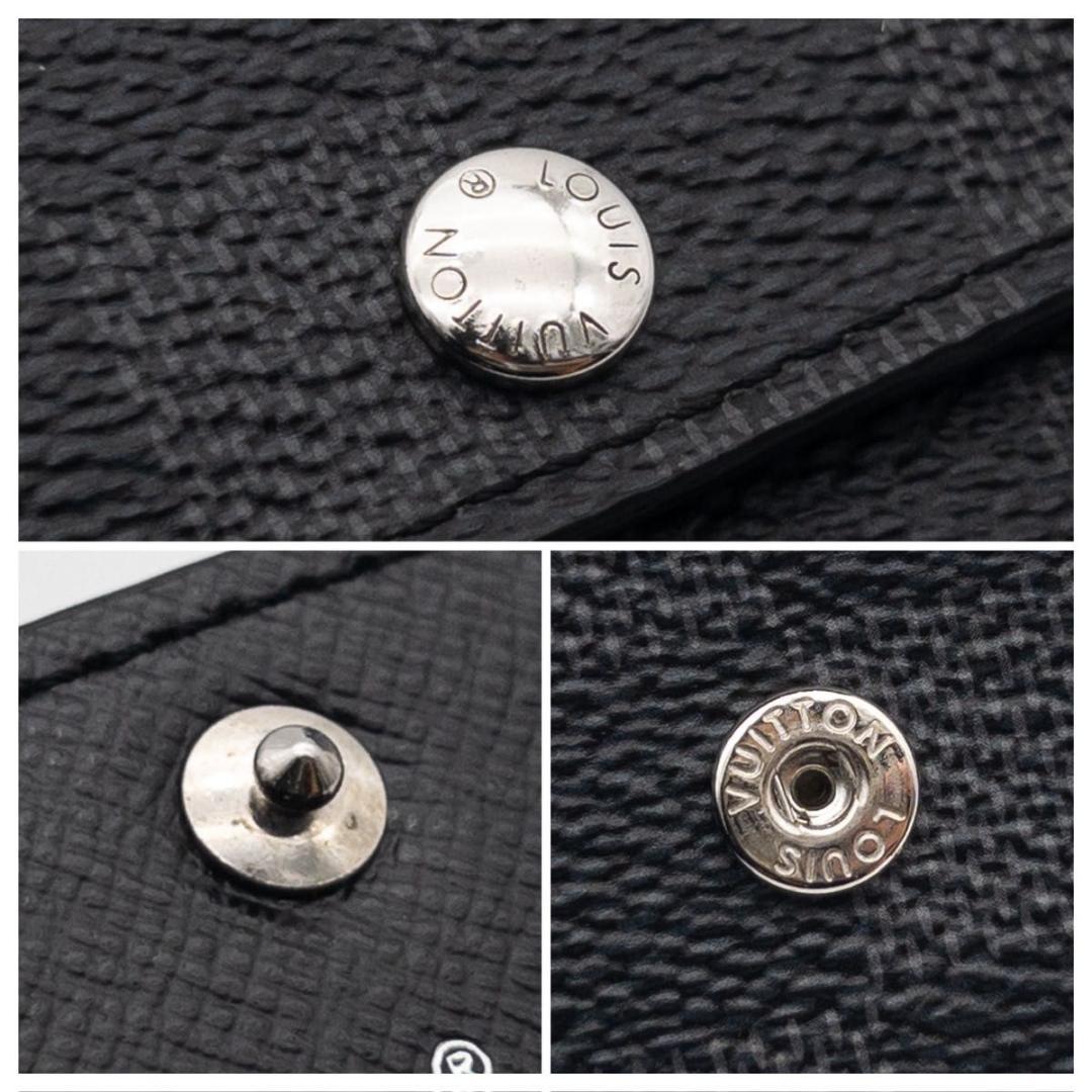 【極美品】ルイヴィトン　ミュルティクレ6 ダミエグラフィット　キーケース　黒