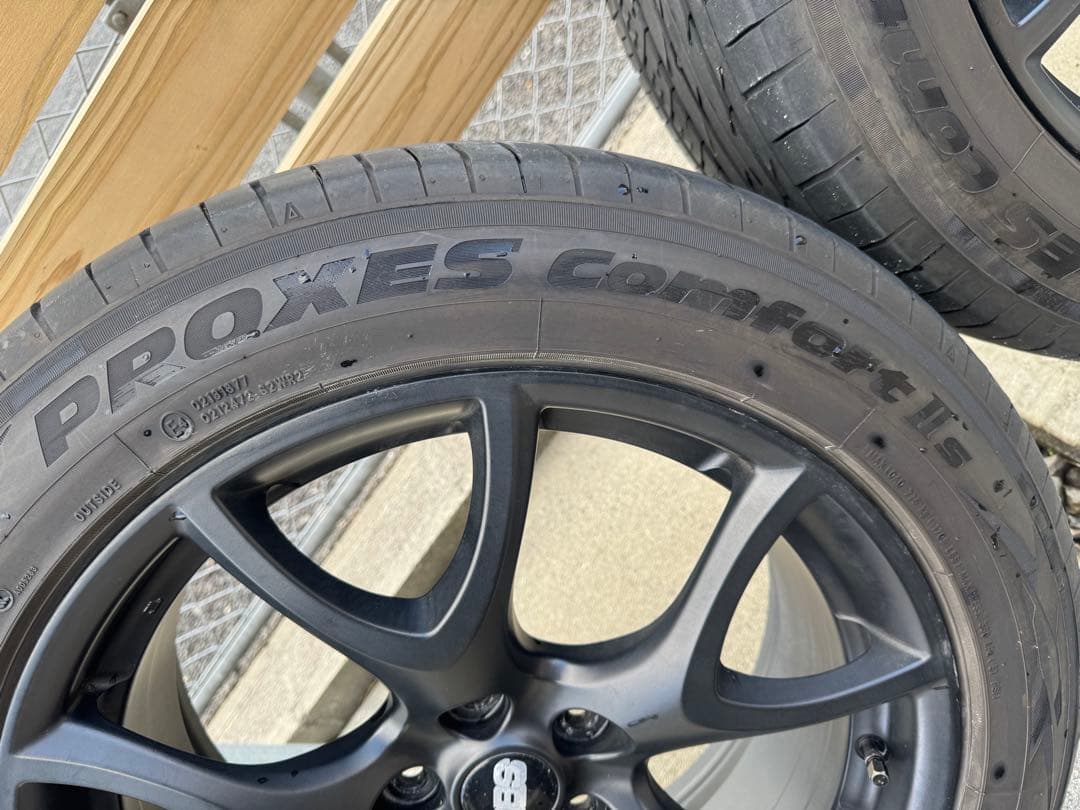 篠*一様 マツダRX-8 純正19inchオフセット8J+47 TOYO225/