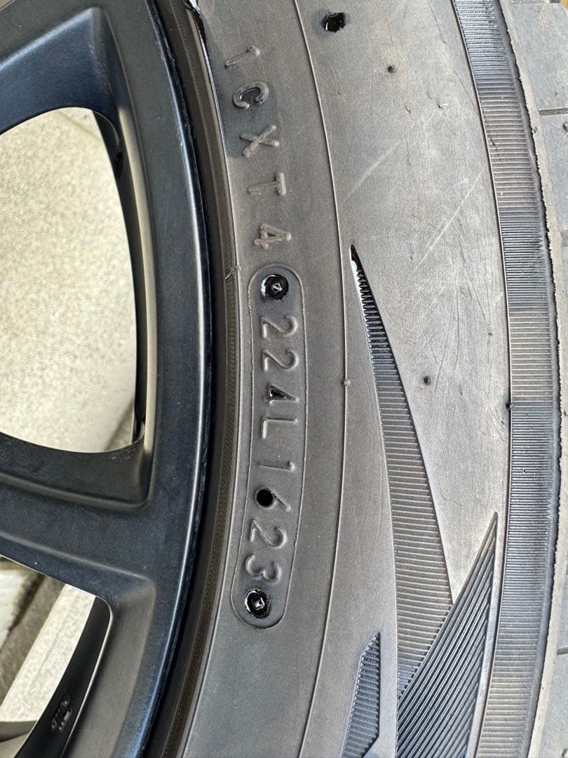 篠*一様 マツダRX-8 純正19inchオフセット8J+47 TOYO225/