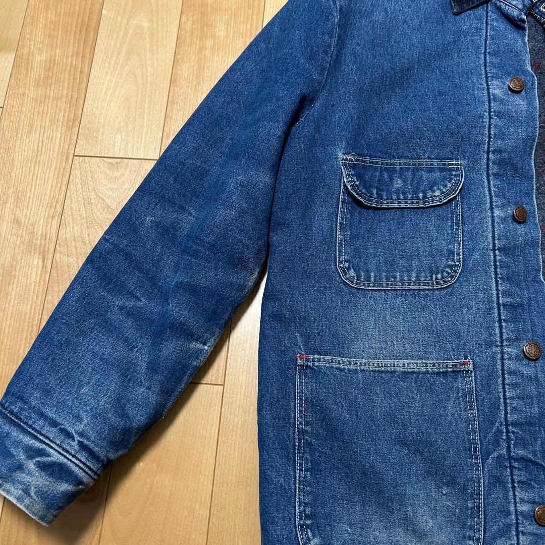 70s-80s BIG BEN デニムカバーオール 裏地ブランケット USA製