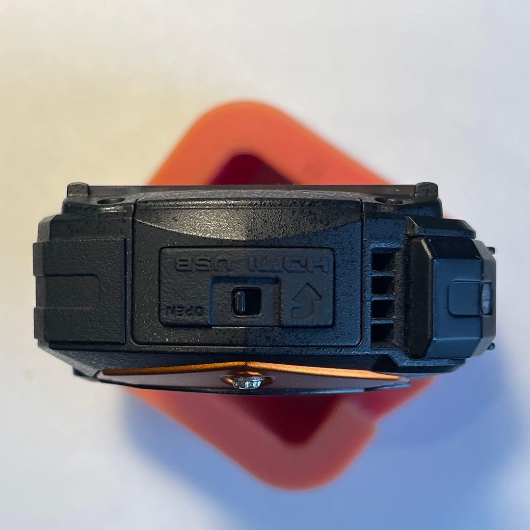 【保証残あり付属品完備】RICOH WG-70 オレンジ 本格防水耐衝撃デジカメ