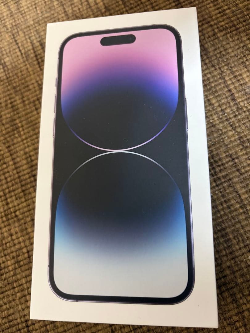 Apple iPhone 14 Pro ディープパープル 本体(化粧箱付き)