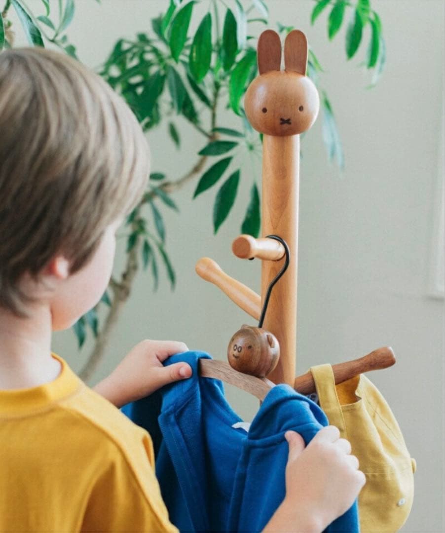 ミッフィー スタディオクリップ キッズ ポールハンガー