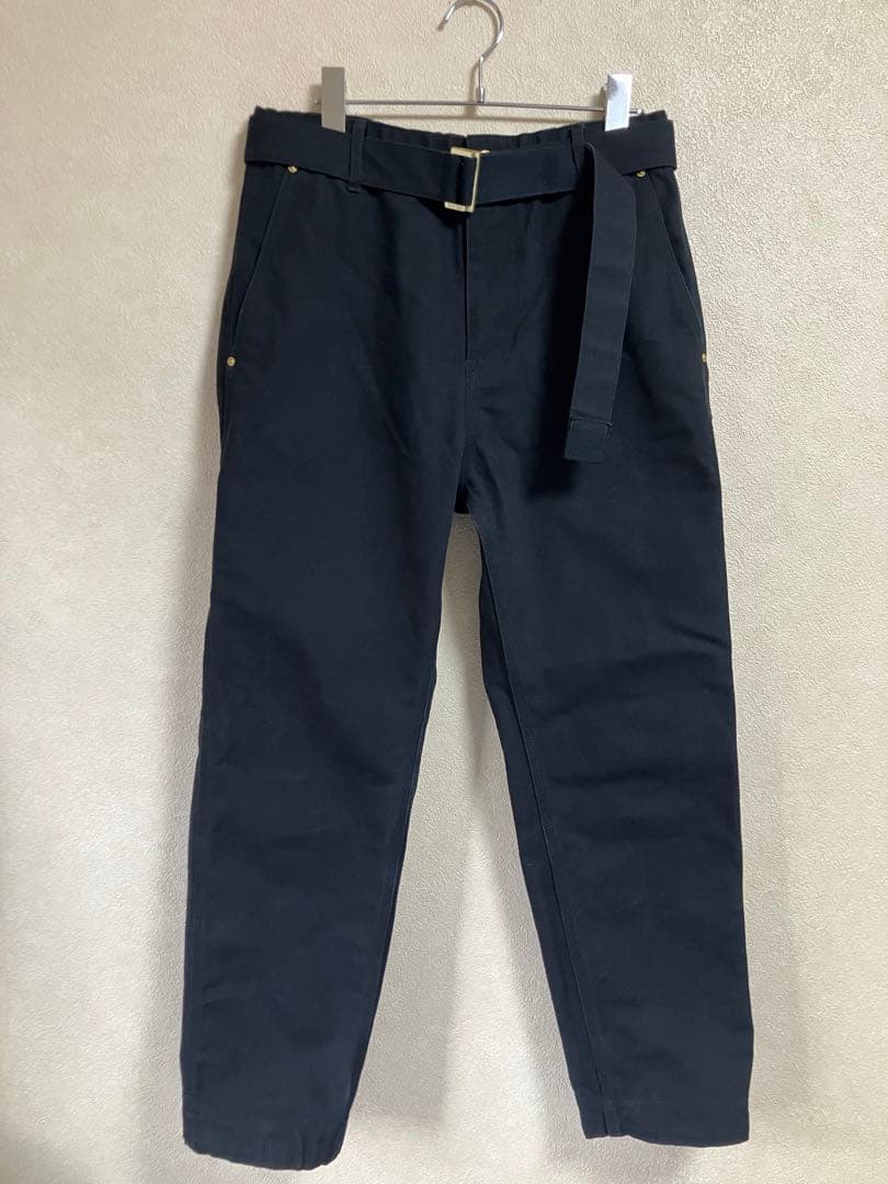sacai carhartt wip canvas pants size１