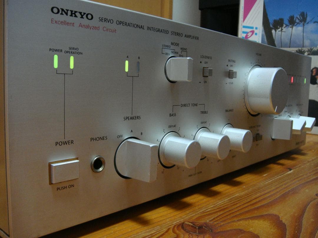 整備済 程度良 ONKYO オンキョー プリメイン Integra A-817D