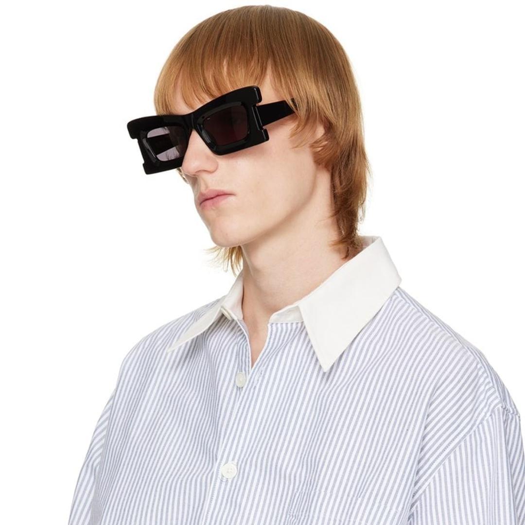 【極美品】Kuboraum クボラム R2 サングラス 黒 ブラック