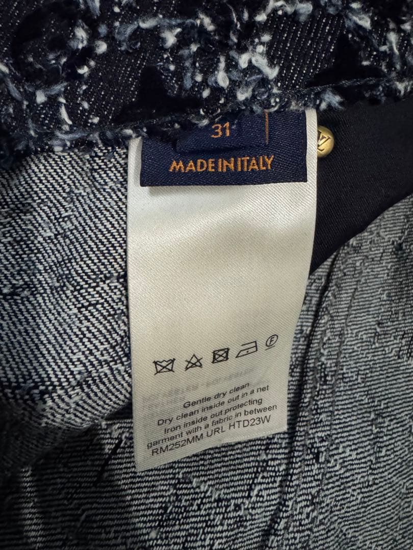 フロクッド モノグラム デニムスケートパンツ