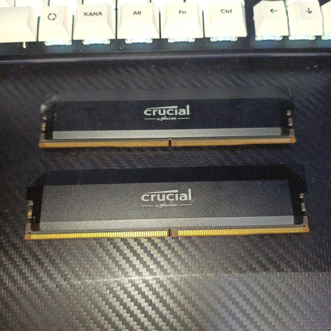 Crucial DDR5 Pro 16GB 6400MHz UDIMM 2枚組