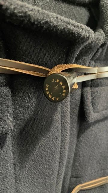 【美品】J.PRESS ダッフルコート M ネイビー