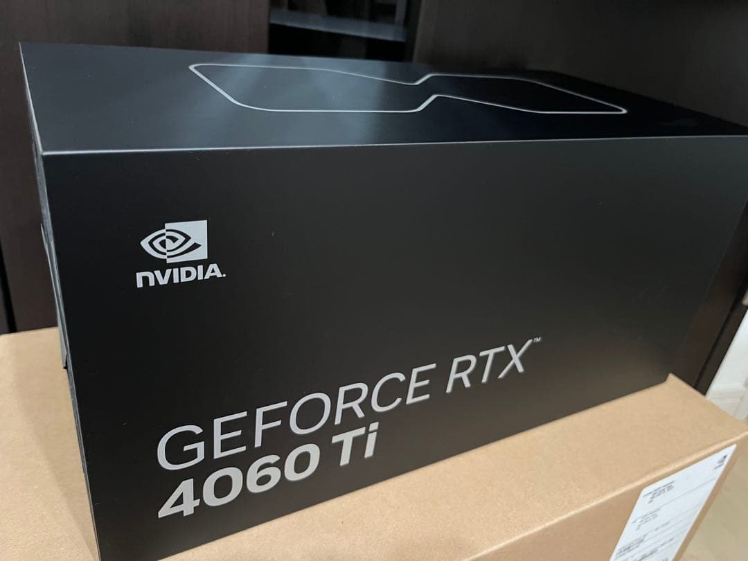 【新品未開封】NVIDIA GeForce RTX 4060 Ti FE 本体