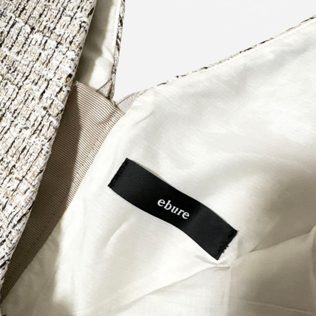 極美品✨️25SS　定価12万　東原亜希　エブール　ツイードジャンパースカート