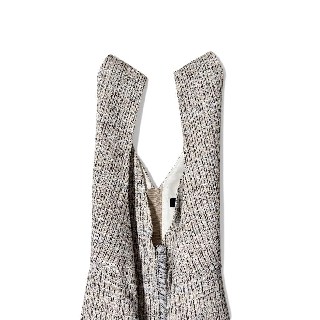 極美品✨️25SS　定価12万　東原亜希　エブール　ツイードジャンパースカート