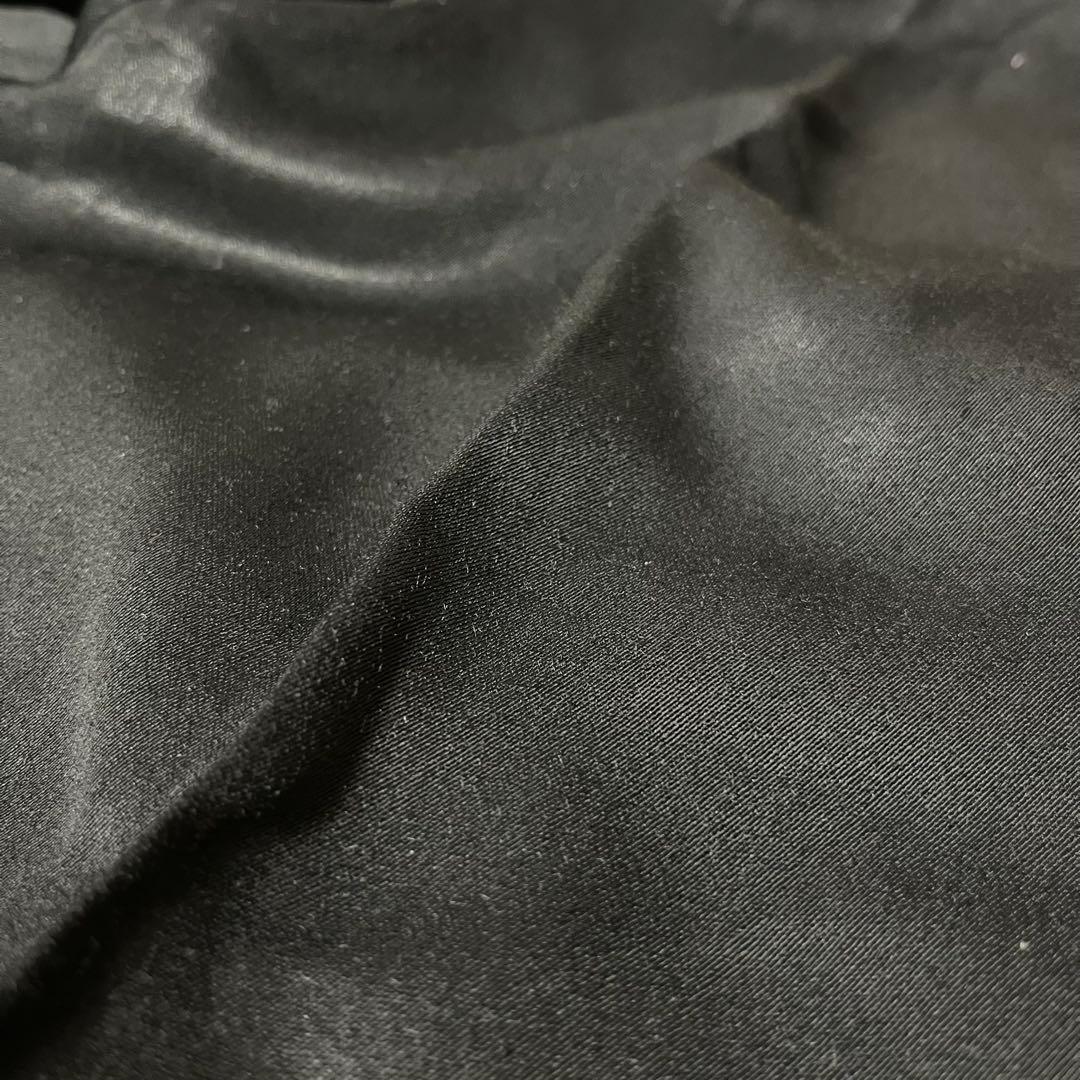 50s 60s ブラック レーヨン ギャバジン スラックス ヴィンテージ 黒