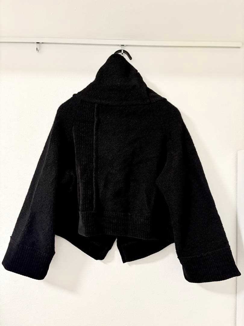 【Y's】WOOL BREND PILE 3 BUTTON COAT コート