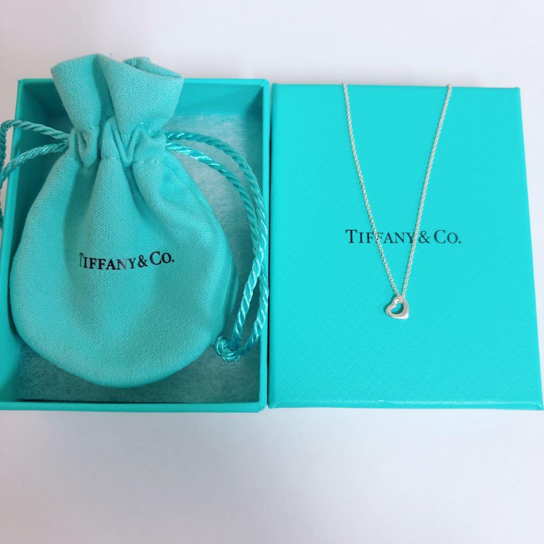 2025.5月購入 保証書付き‼️ティファニー オープンハート ネックレス 7mm