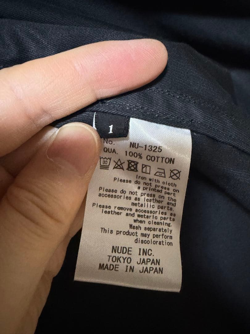 HAND PRINT\"Militaly Parka ヌード　モッズコート