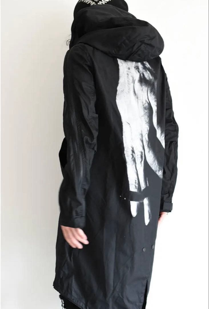 HAND PRINT\"Militaly Parka ヌード　モッズコート