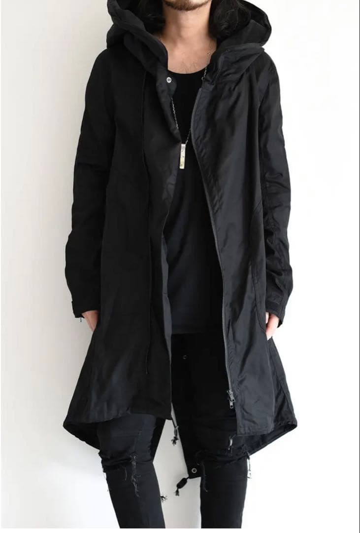 HAND PRINT\"Militaly Parka ヌード　モッズコート