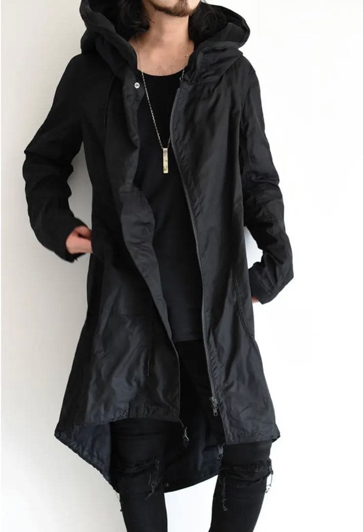 HAND PRINT\"Militaly Parka ヌード　モッズコート