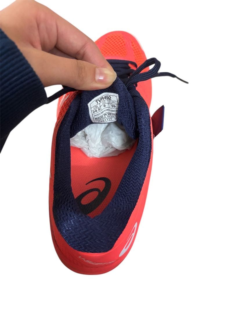 ASICS バレーボールシューズ 24.5cm