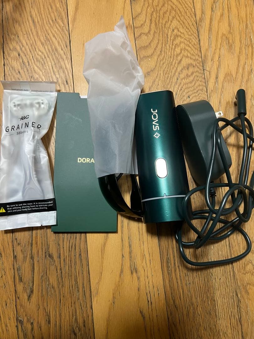 JOVS 脱毛器 コンパクト 256g 美肌モード付き