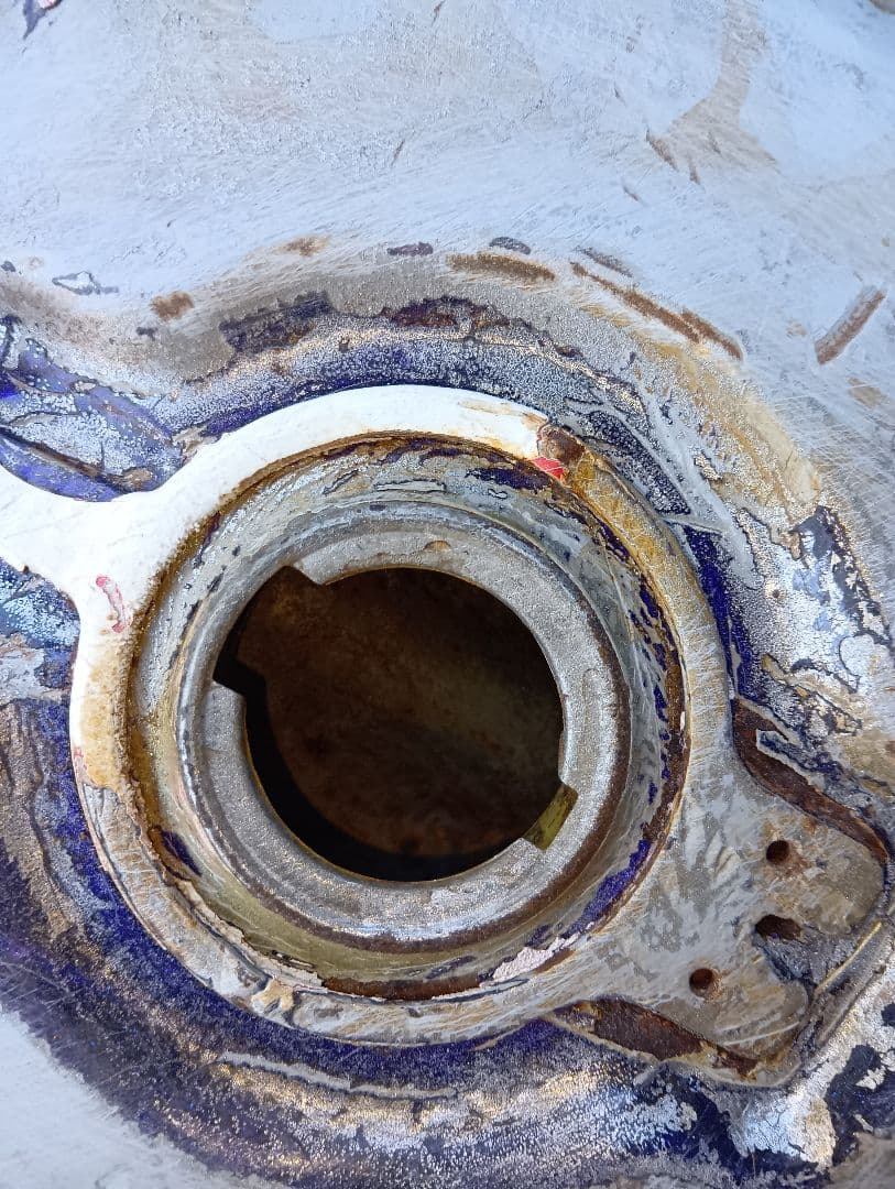 CB400N CB250N純正タンク　補修ベース　バブ　ホーク　ジャンク