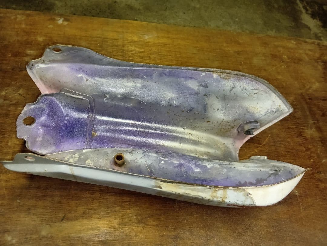 CB400N CB250N純正タンク　補修ベース　バブ　ホーク　ジャンク