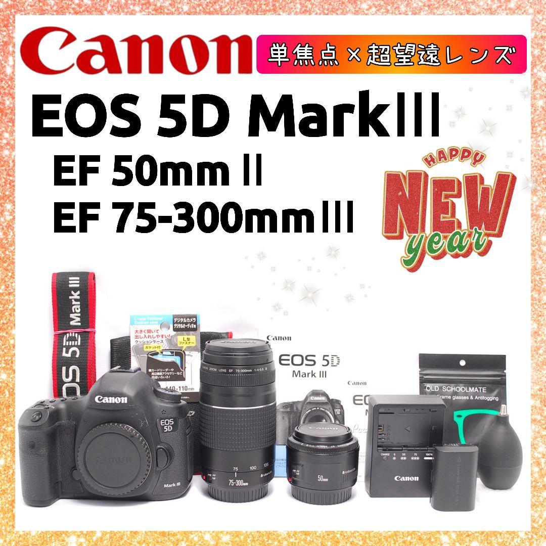 ❤即購入1000円OFF❤ キャノン 5D Mark Ⅲ 単焦点×望遠レンズ
