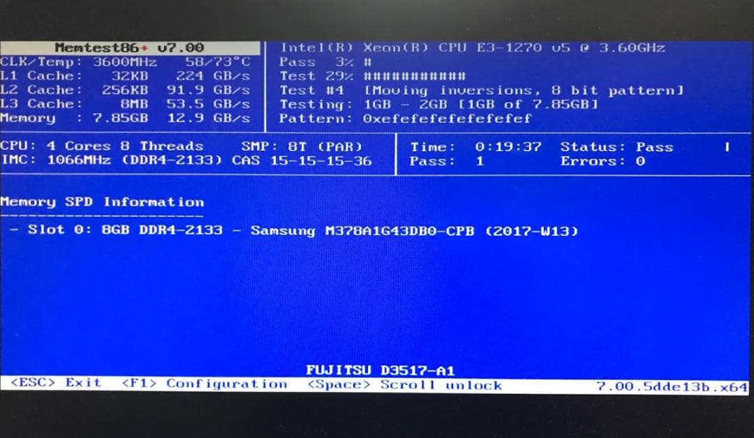 良品 W570 (Xeon E3-1270v5/8GB/Win11)