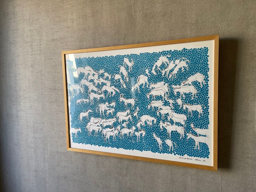 ミナペルホネン　oasisポスター　2021年