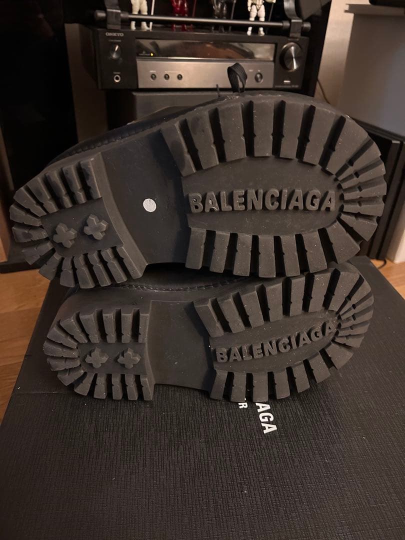 BALENCIAGA ブラック スノーブーツ