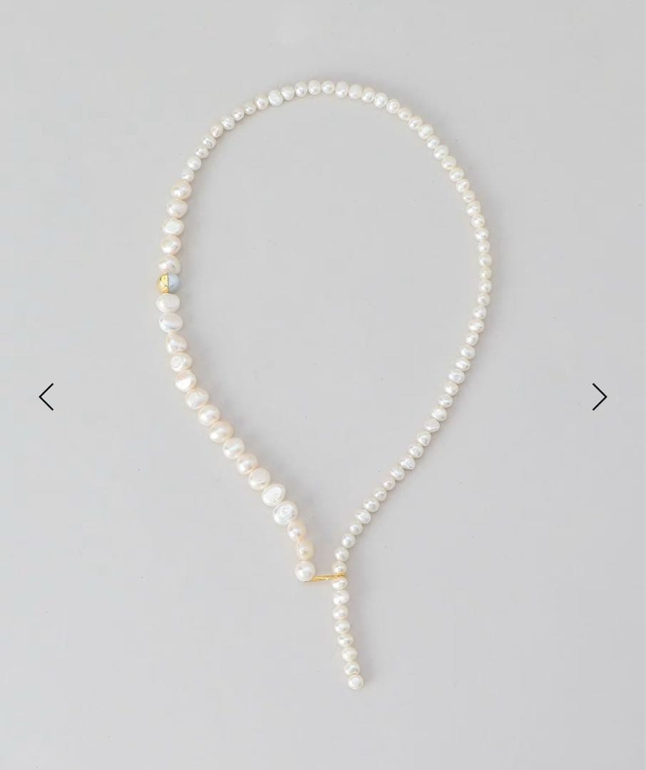 【週末Sale中】PREEK プリーク バロックパール ラリエット ネックレス