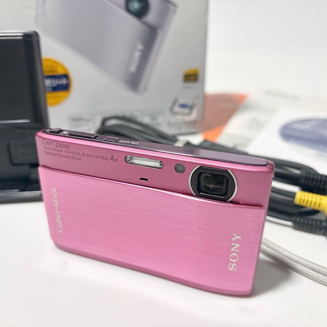 ✨動作良好✨ ソニー Cyber shot DSC-TX1 ピンク 防水 箱付き