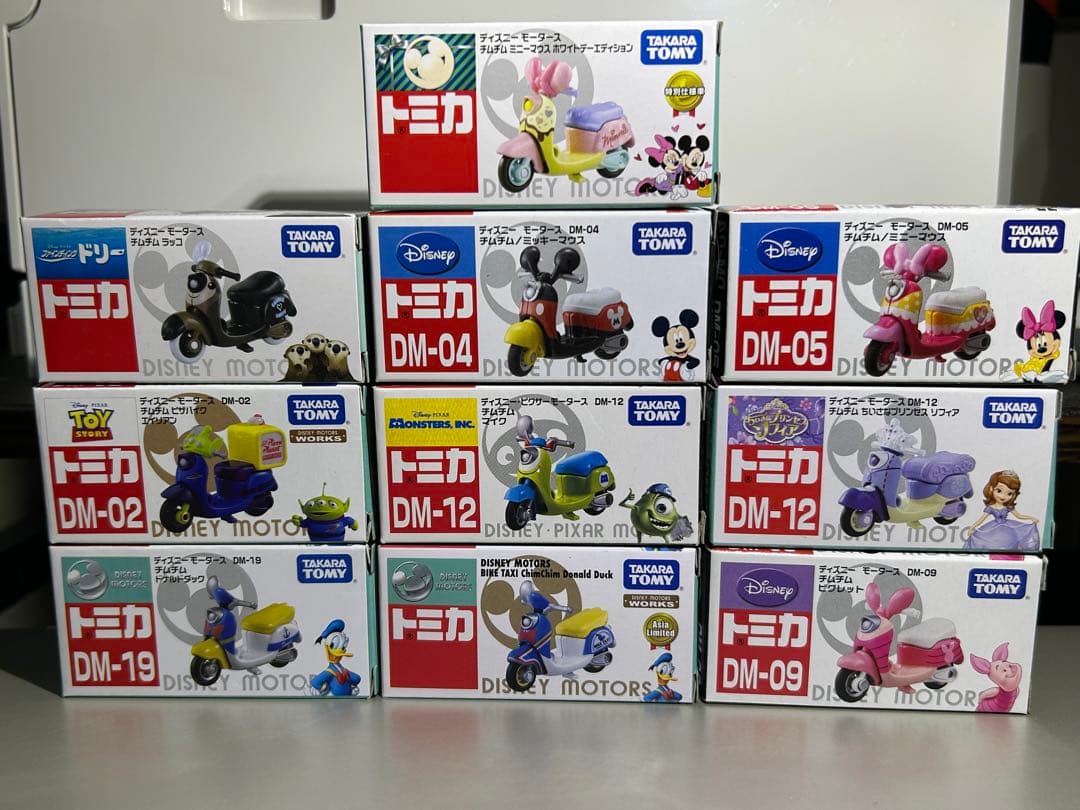 トミカ　ディズニーモータース　55台まとめて