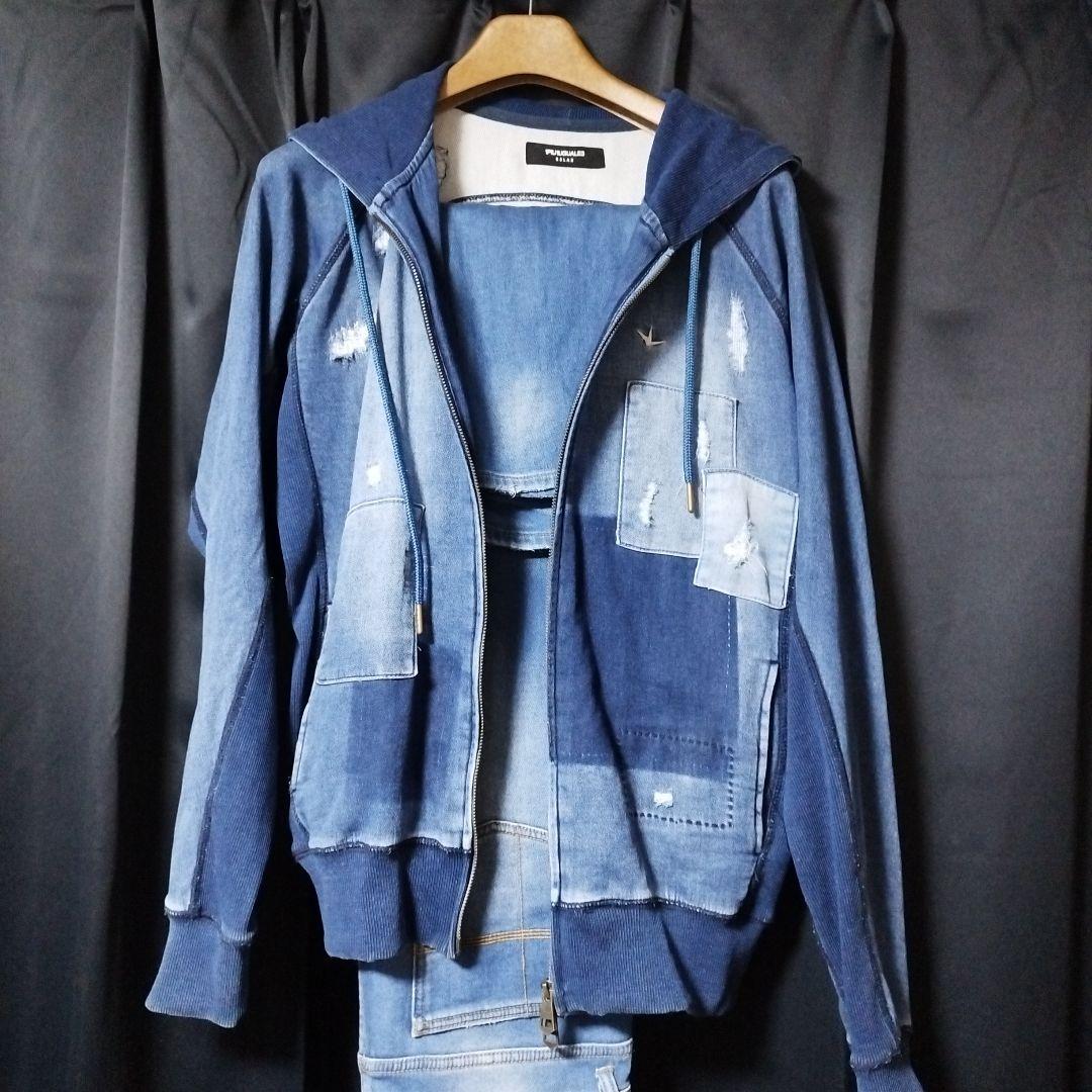 阿波野聖一 ウノピュウノウグァーレトレ デニムセットアップ