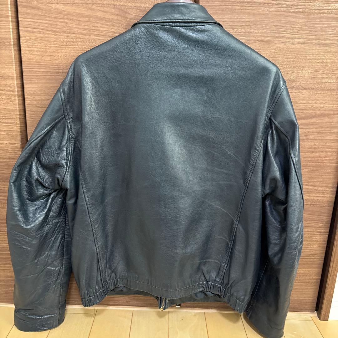 フランス軍　パイロット　レザージャケット ミリタリージャケット