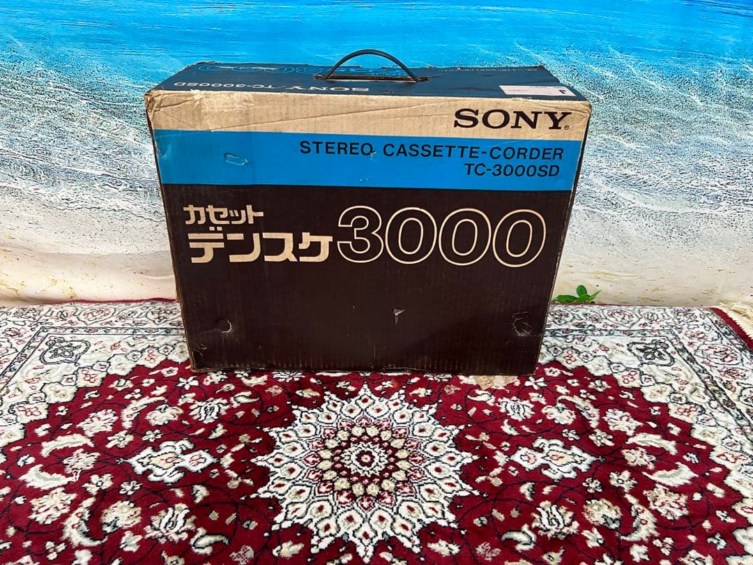 希少ソニー TC-3000SDデンスケ3000カセット中古品動作品美品箱付き