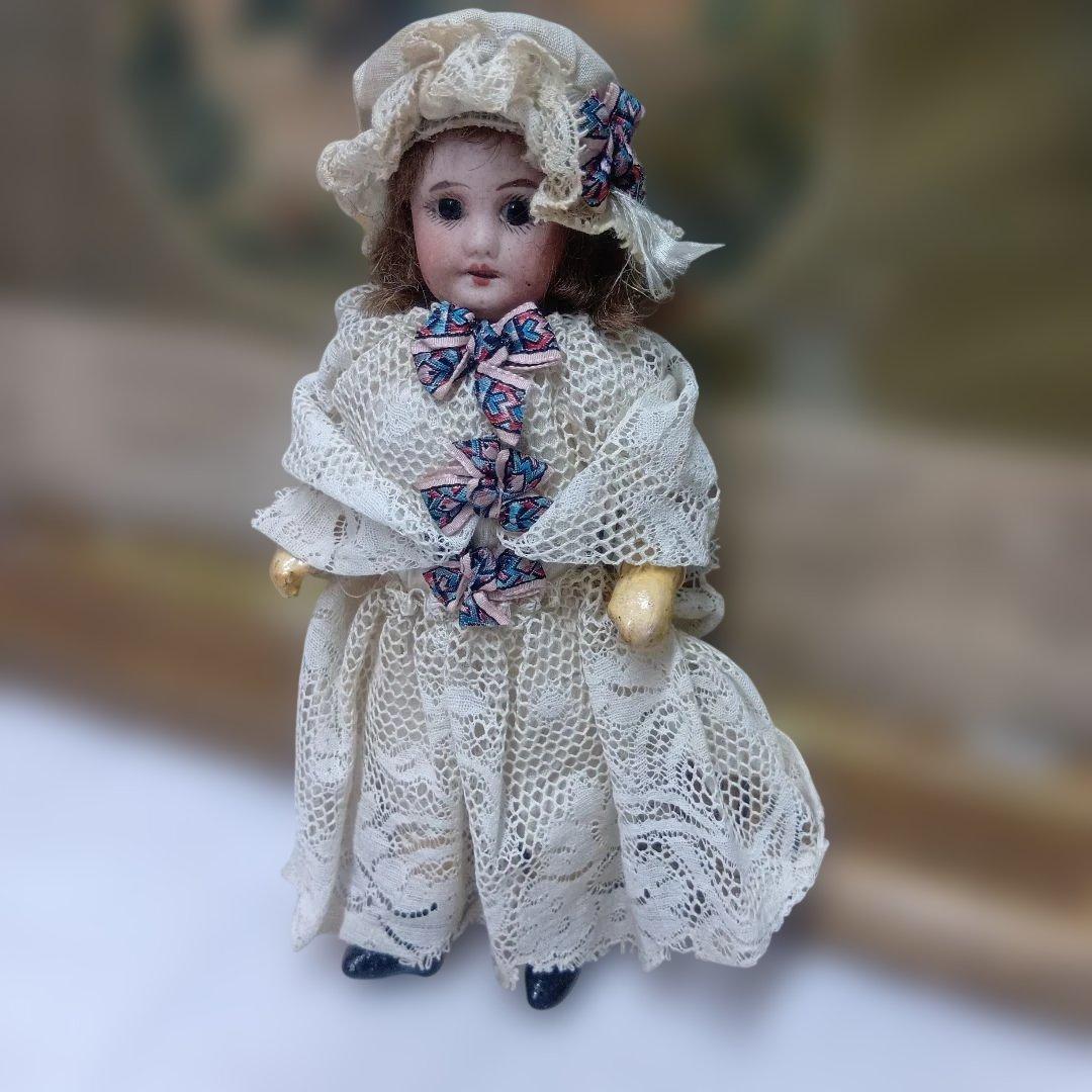 ♥フランスからやって来たアンティークビスクドールミニョネットPARIS 5/0