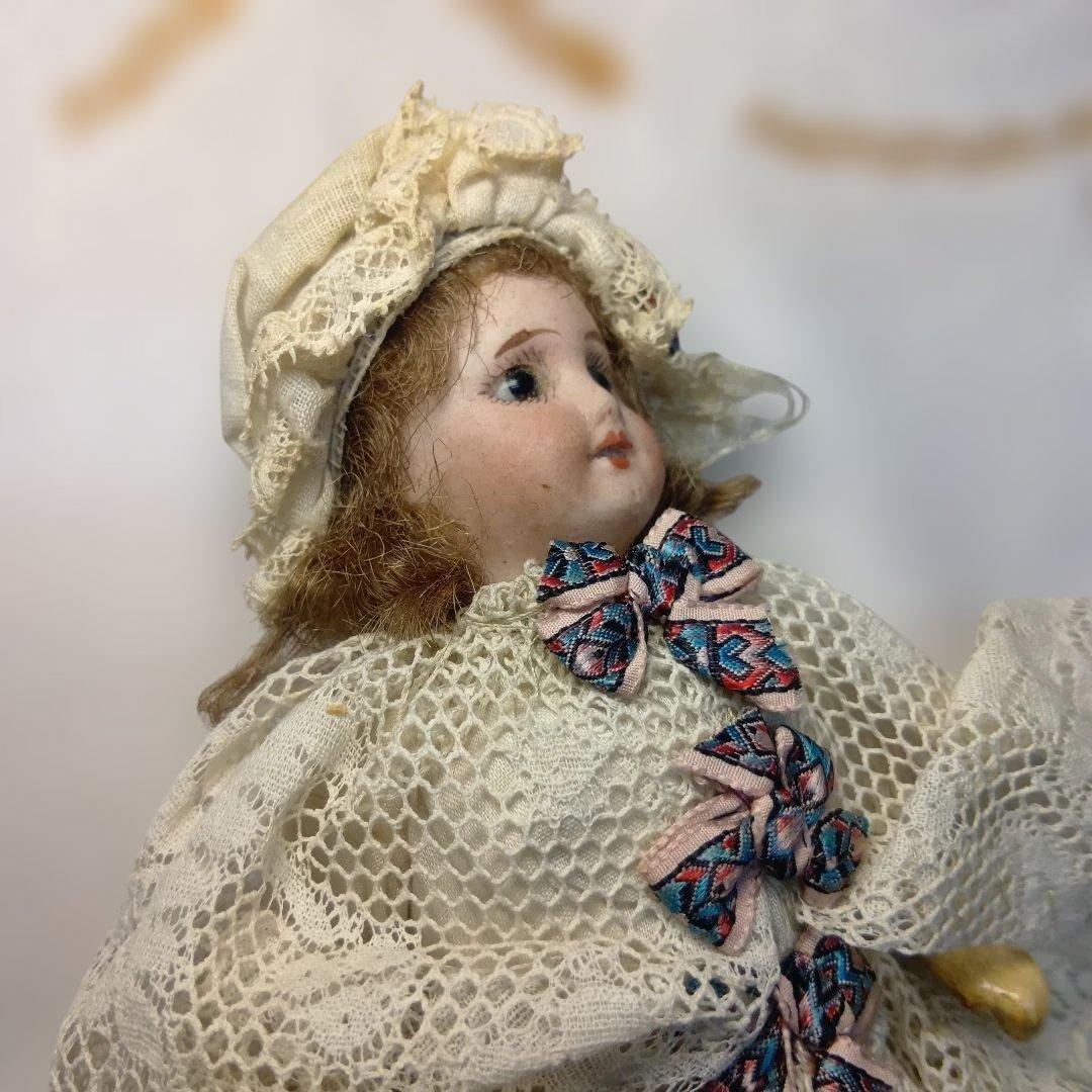 ♥フランスからやって来たアンティークビスクドールミニョネットPARIS 5/0