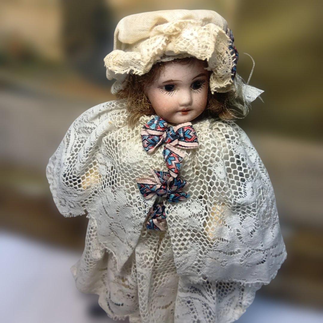 ♥フランスからやって来たアンティークビスクドールミニョネットPARIS 5/0