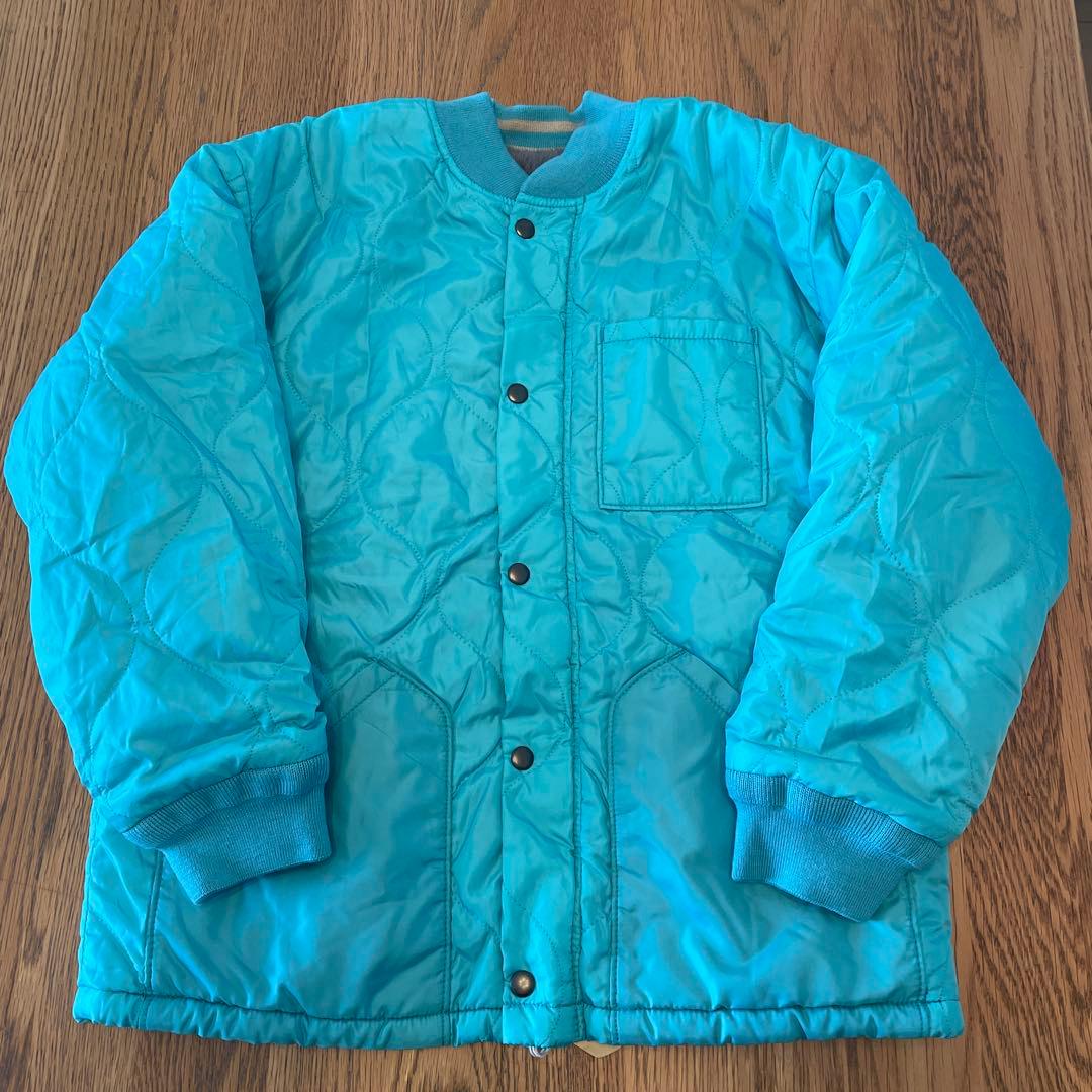 denim dungaree リバーシブルジャケット　140