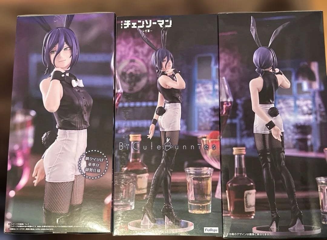 「チェンソーマン レゼ篇」レゼ フィギュア３体セット