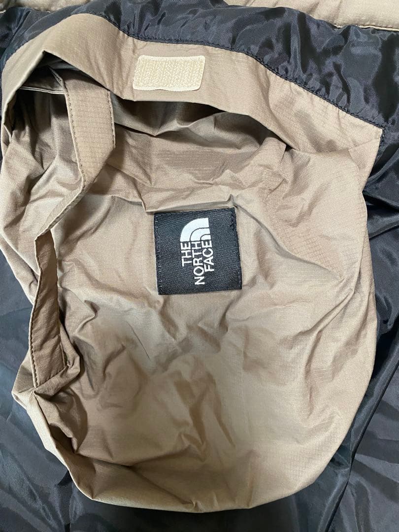 THE NORTH FACE ブラウン ダウンスリーブ