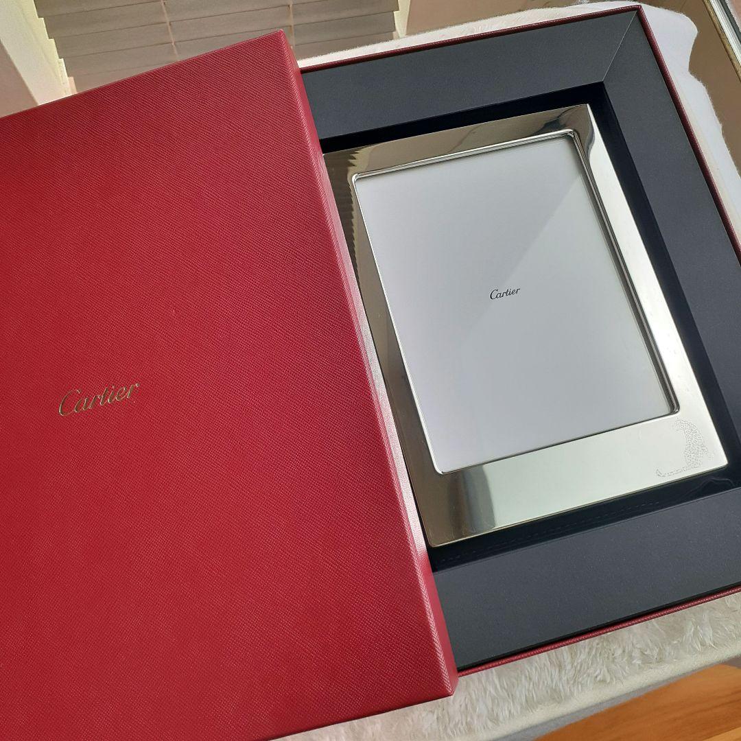 ⭐Cartier⭐　カルティエ　フォトフレーム　写真立て　シルバー