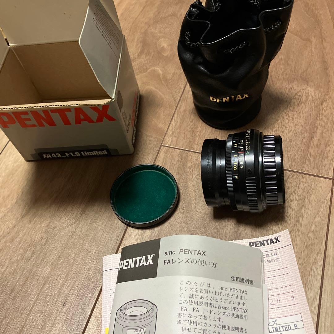 レンズ(単焦点) PENTAX FA43mm F1.9 Limited