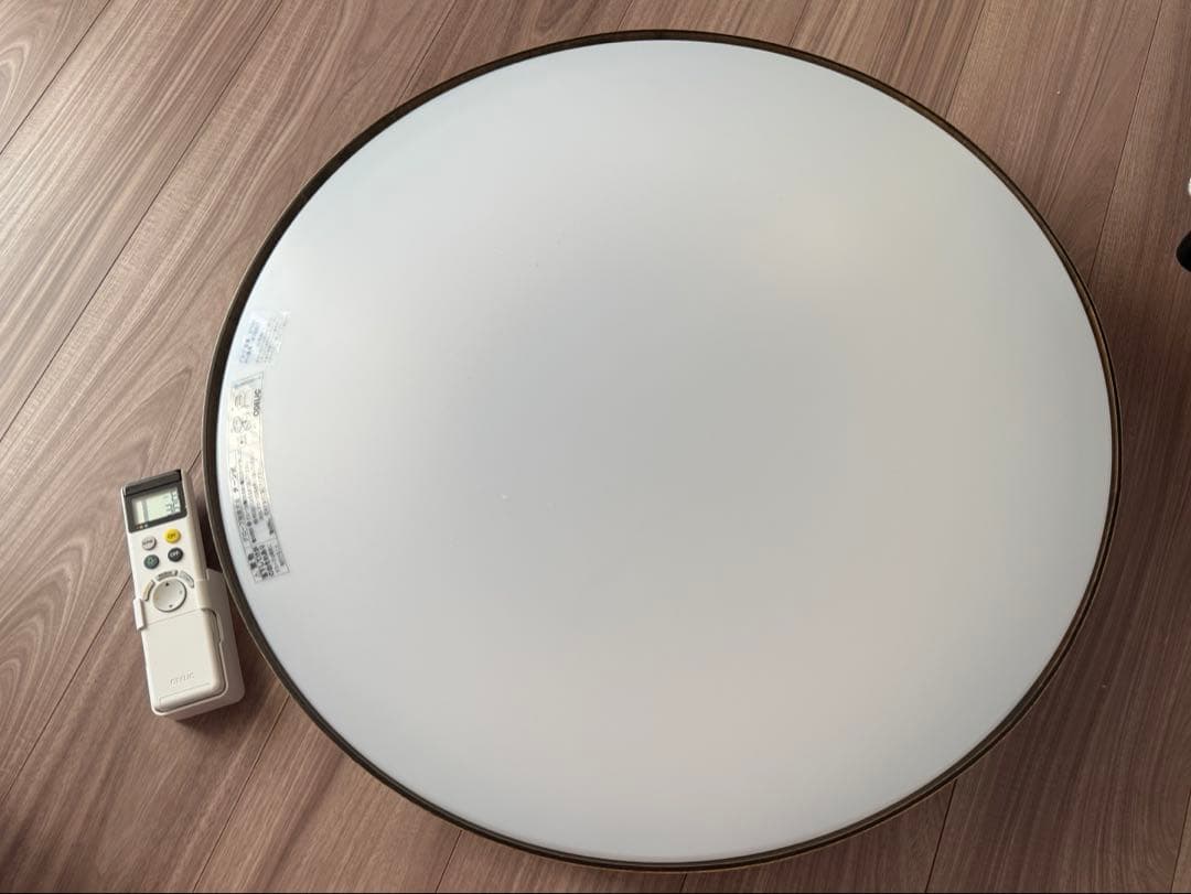 ODELIC シーリングライト OL291357 円形 ウォールナット