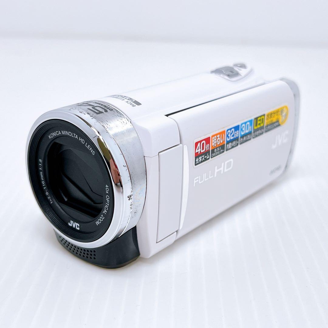 JVCケンウッド GZ-E265-W ビデオカメラ ジェーブイシー