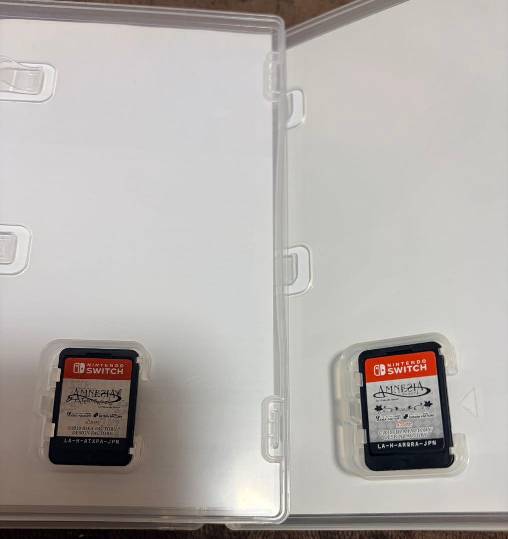 c*l様 AMNESIA （アムネシア）Switch版 2本セット