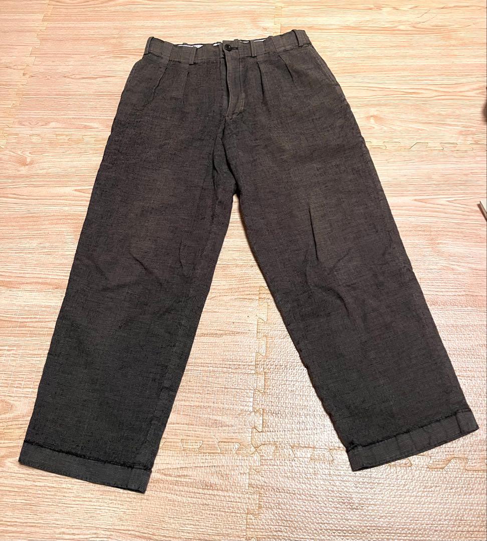 Gorsch ゴーシュ OX PINHEAD 2タックトラウザー M