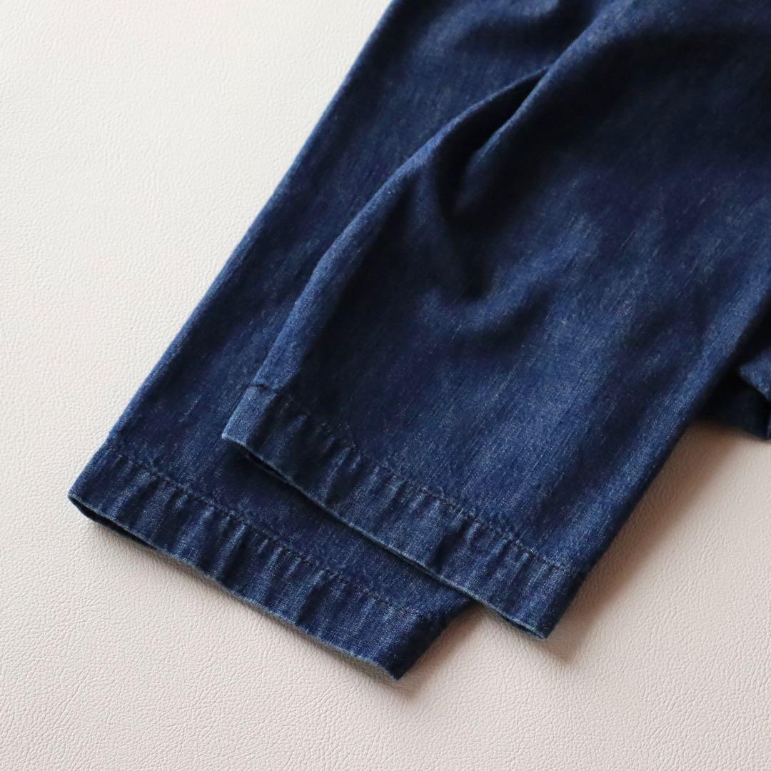 5088【極美品】コムデギャルソン サルエルパンツ クロップドパンツ デニム S